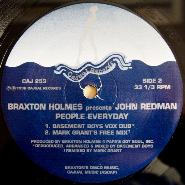 Braxton Holmes Presents John Redman* – People Everyday (Remixes)