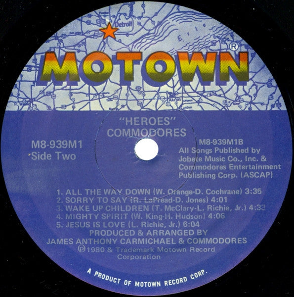 Commodores – Heroes