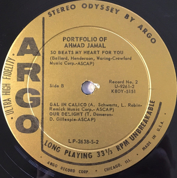Ahmad Jamal – Portfolio Of Ahmad Jamal