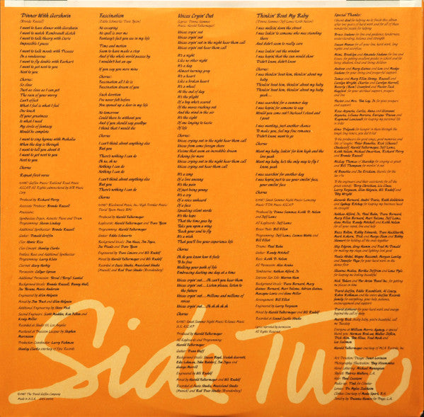Donna Summer – All Systems Go