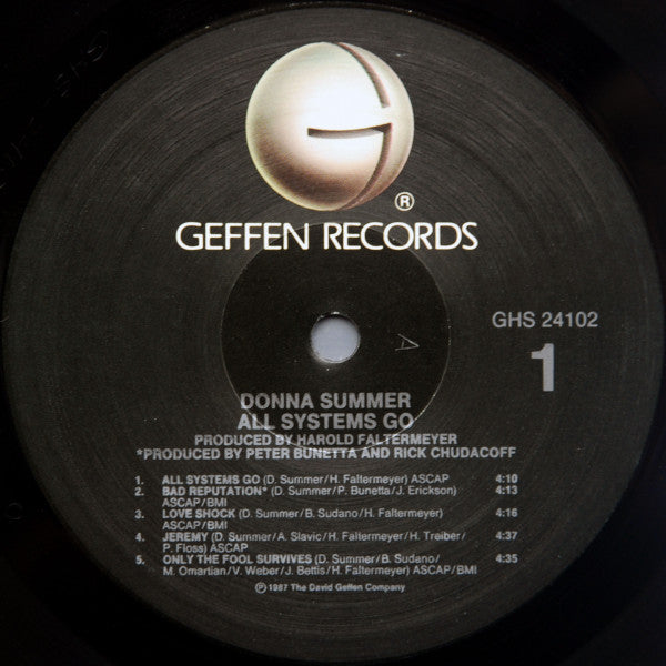 Donna Summer – All Systems Go