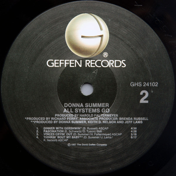 Donna Summer – All Systems Go