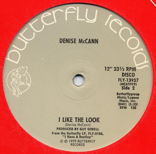 Denise McCann B3 I Have A Destiny / I Like The Look
