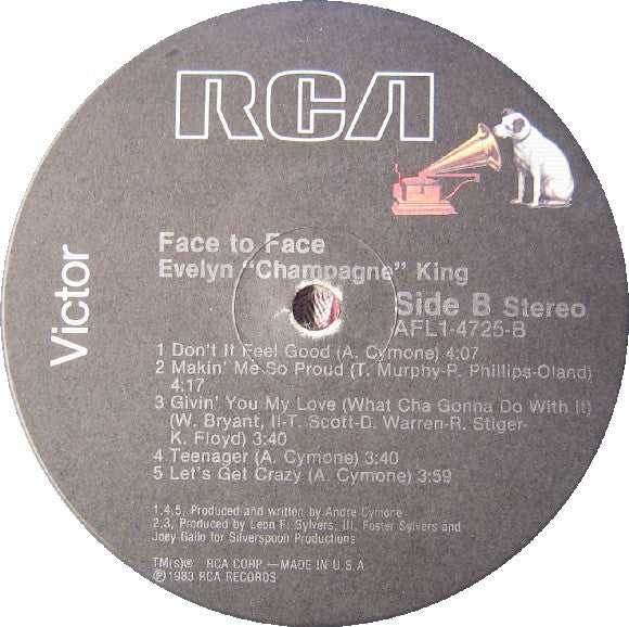 Evelyn "Champagne" King - Face To Face