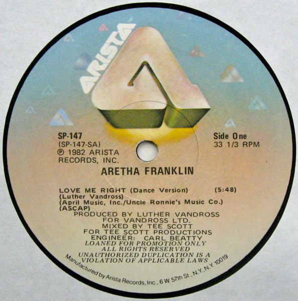 Aretha Franklin - Love Me Right