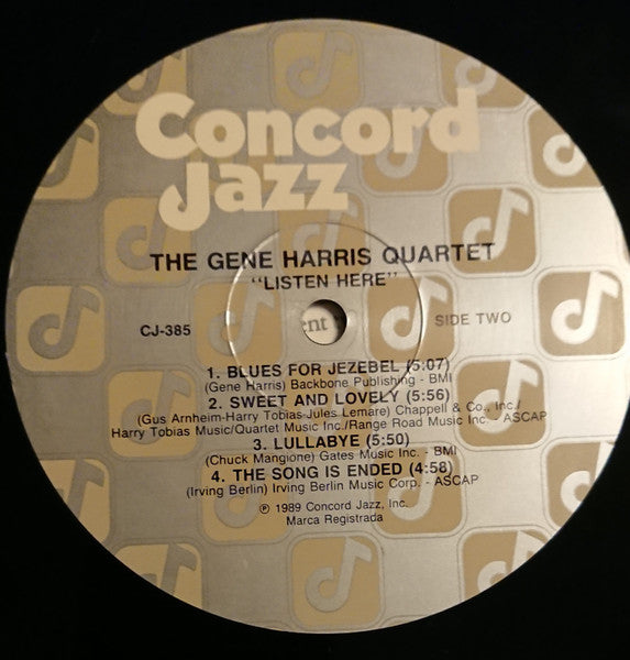 The Gene Harris Quartet – Listen Here!