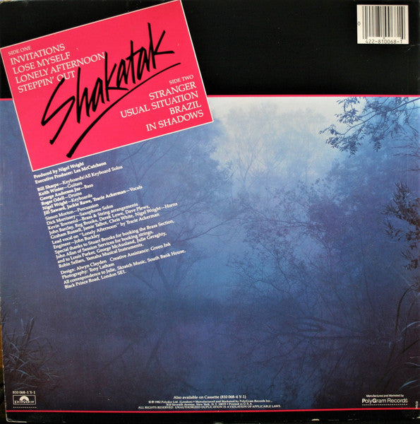 Shakatak – Invitations
