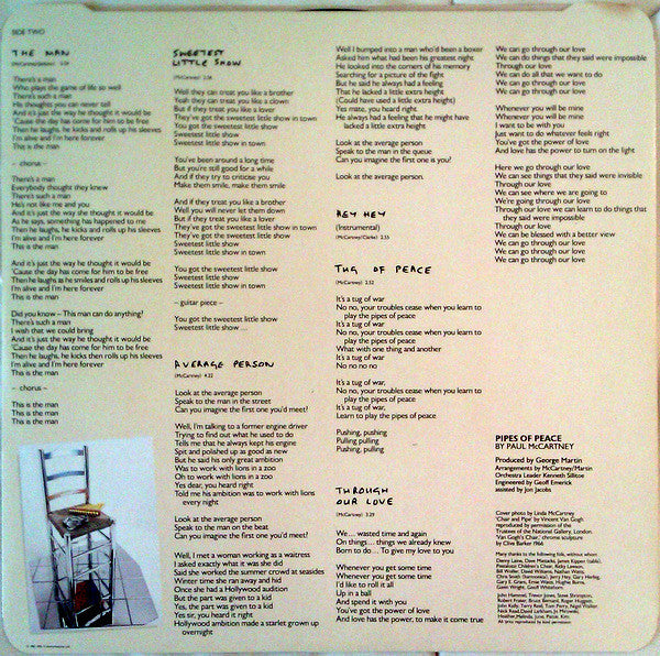 Paul McCartney – Pipes Of Peace