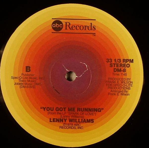 Lenny Williams – Choosing You / You Got Me Running
