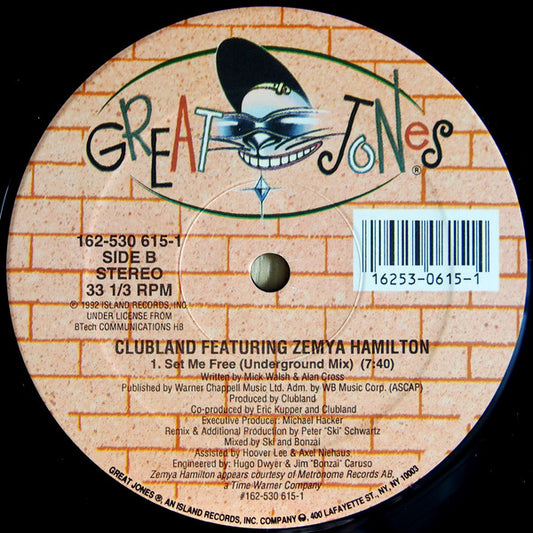 Clubland Featuring Zemya Hamilton – Set Me Free