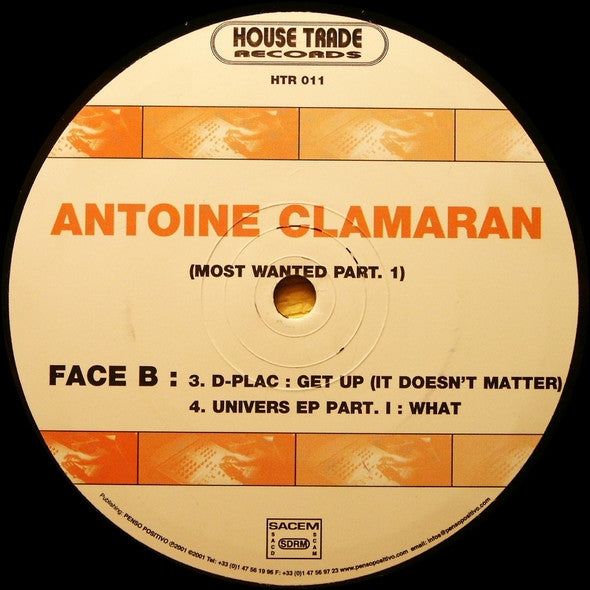 Antoine Clamaran – Most Wanted Singles Part. 1