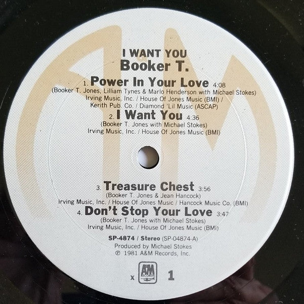 Booker T. – I Want You