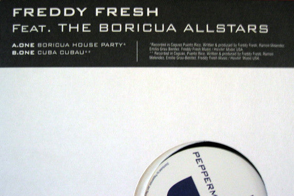Freddy Fresh – Boricua House Party