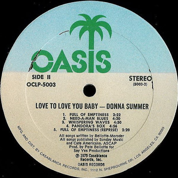 Donna Summer – Love To Love You Baby