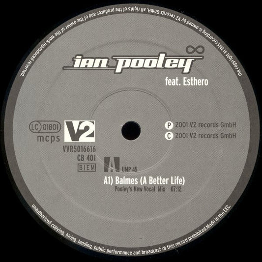 Ian Pooley Feat. Esthero – Balmes (A Better Life) Vol 1