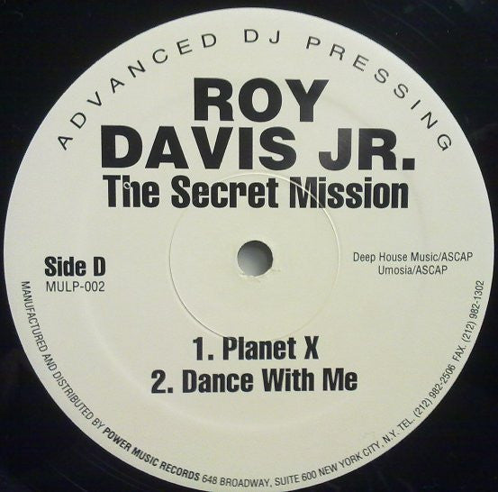 Roy Davis Jr. - The Secret Mission