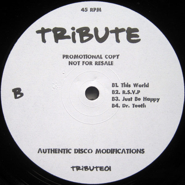 Tribute – I Wonder E.P.