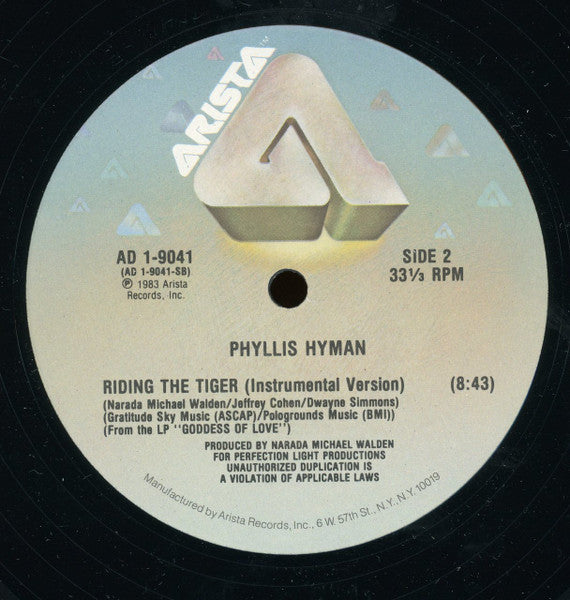 Phyllis Hyman - Riding The Tiger