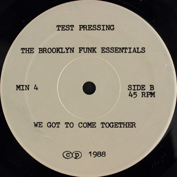 The Brooklyn Funk Essentials – We Got To Come Together