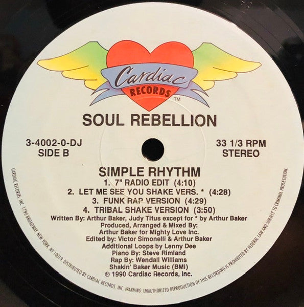Soul Rebellion – Simple Rhythm