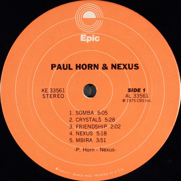 Paul Horn + Nexus (18) – Paul Horn + Nexus