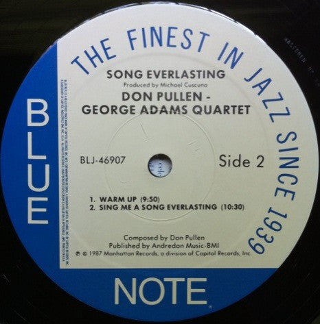 Don Pullen - George Adams Quartet – Song Everlasting