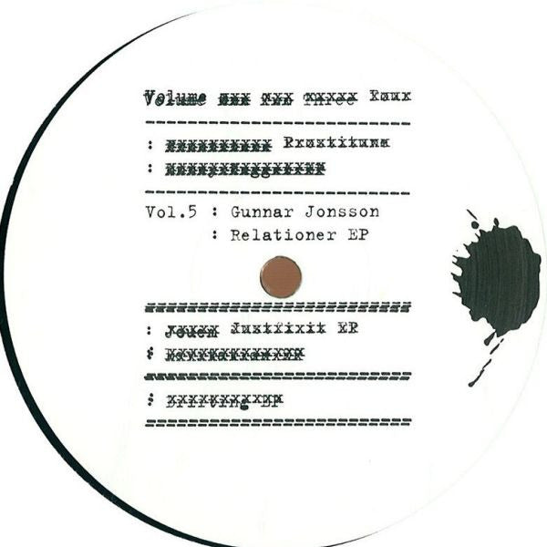 Gunnar Jonsson – Vol. 5: Relationer EP