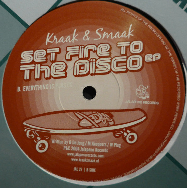 Kraak & Smaak - Set Fire To The Disco EP