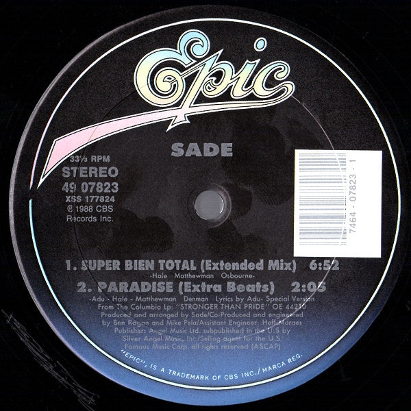 Sade – Paradise