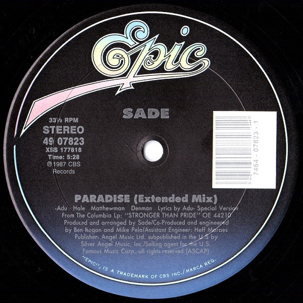 Sade – Paradise