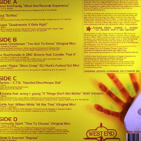 Various – West End International Music Search 2003-2004