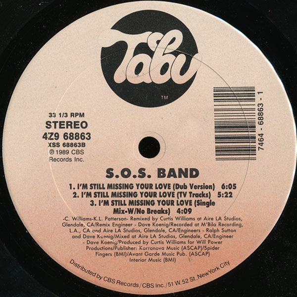 S.O.S. Band – I'm Still Missing Your Love