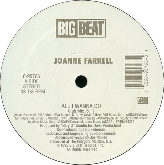 Joanne Farrell – All I Wanna Do