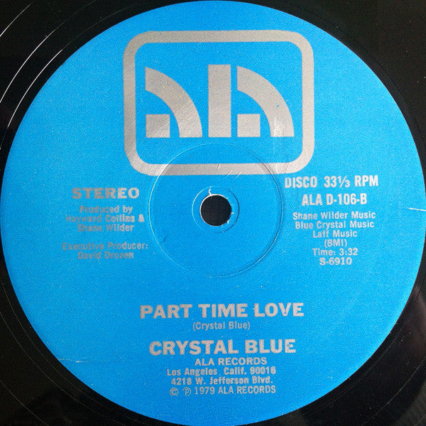 Crystal Blue - Part Time Love