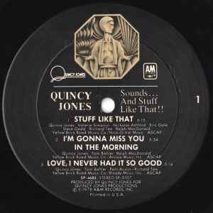 Quincy Jones – Sounds ... And Stuff Like That!!