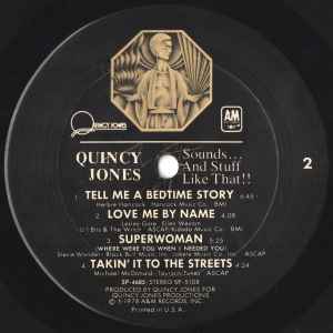 Quincy Jones – Sounds ... And Stuff Like That!!