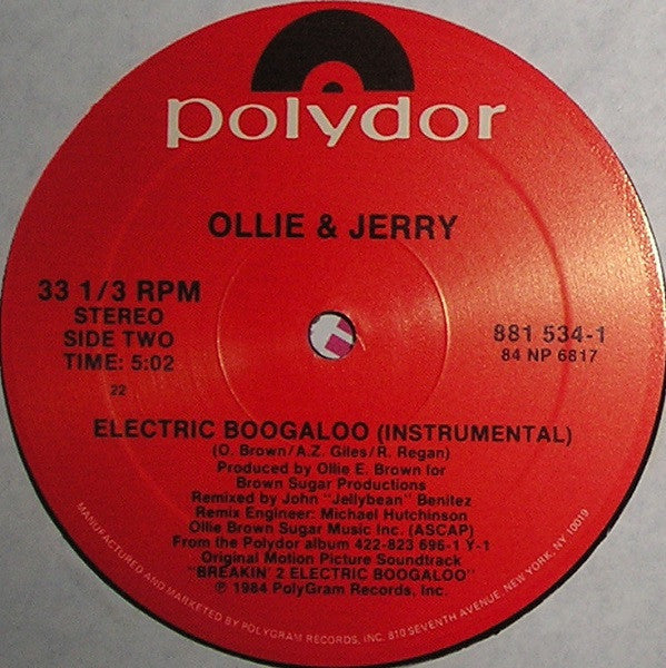 Ollie & Jerry* – Electric Boogaloo