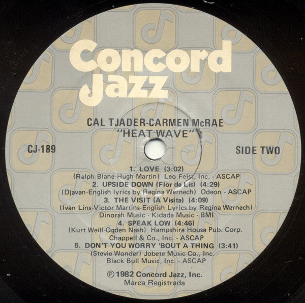 Cal Tjader ▪ Carmen McRae – Heat Wave