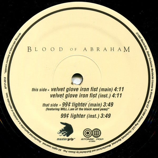 Blood Of Abraham – Velvet Glove Iron Fist / 99¢ Lighter