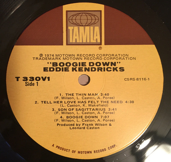 Eddie Kendricks – Boogie Down