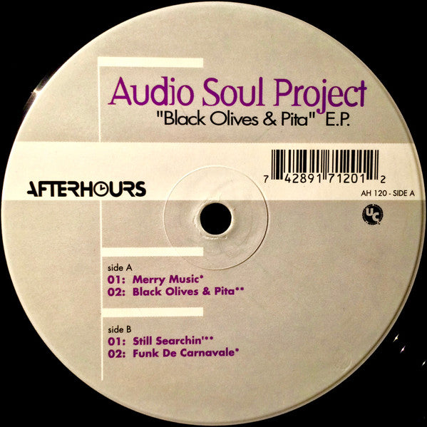 Audio Soul Project – Black Olives & Pita E.P.
