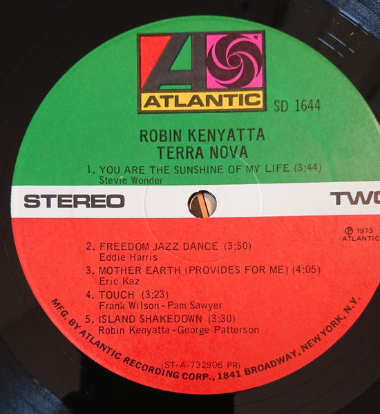 Robin Kenyatta – Terra Nova