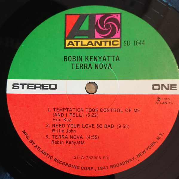 Robin Kenyatta – Terra Nova