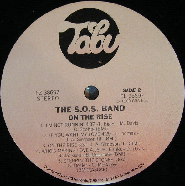 The S.O.S. Band – On The Rise