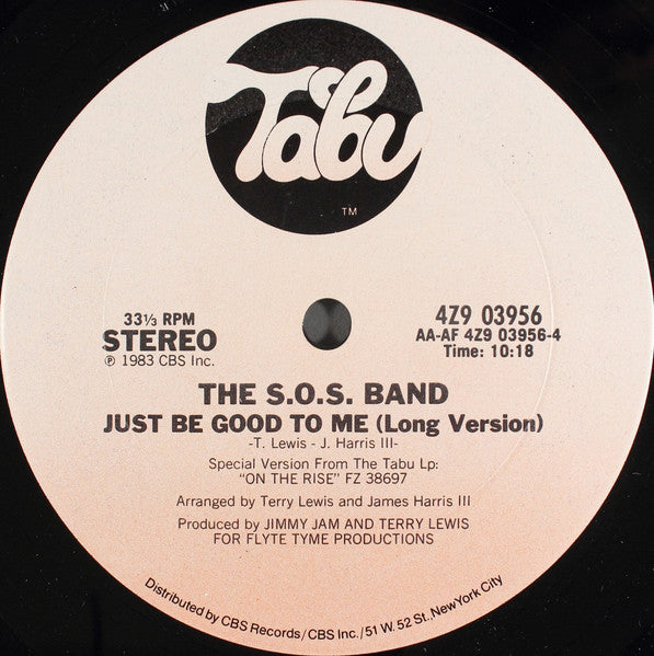 The S.O.S. Band – Just Be Good To Me