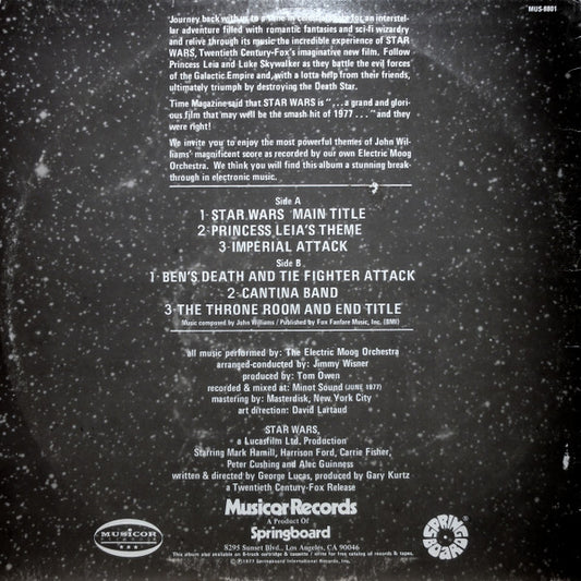 The Electric Moog Orchestra – Music From Star Wars