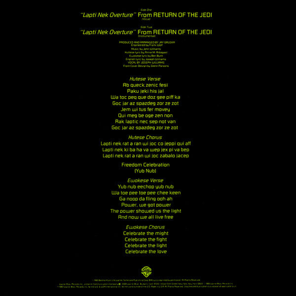 Urth – Lapti Nek Overture (From Return Of The Jedi)