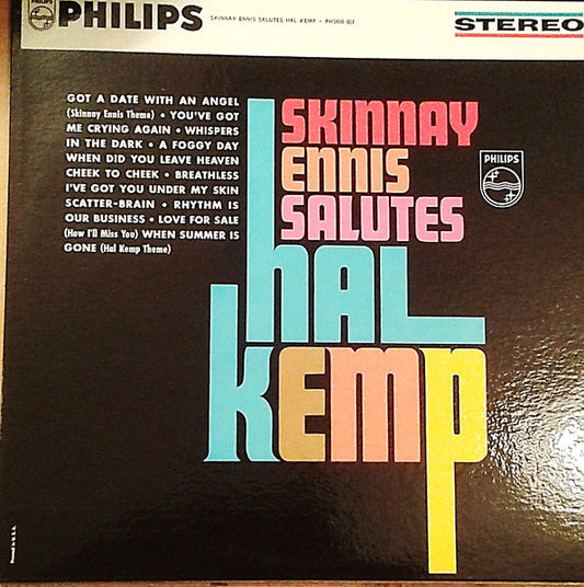 Skinnay Ennis - Skinnay Ennis Salutes Hal Kemp