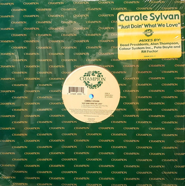 Carole Sylvan – Just Doin' What We Love