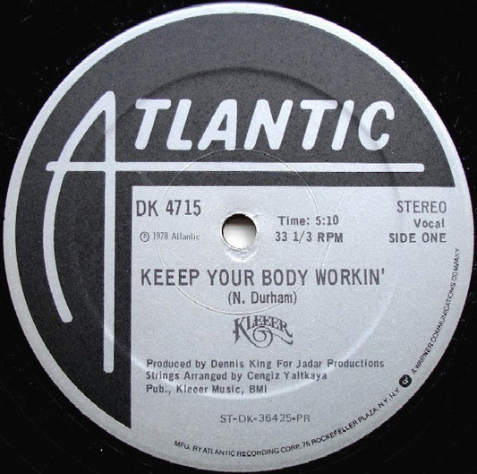 Kleeer – Keeep Your Body Workin'